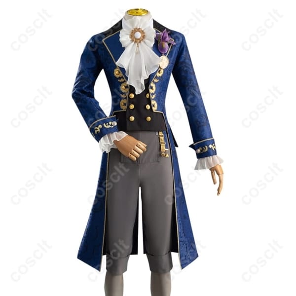 第五人格 隠者（アルヴァ・ロレンツ）遡及「始業式」コスプレ｜刺繍映えのクールシルエットで撮影・イベントに最適