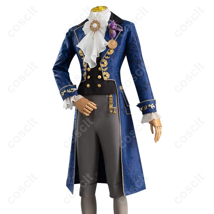 第五人格 隠者（アルヴァ・ロレンツ）遡及「始業式」コスプレ｜刺繍映えのクールシルエットで撮影・イベントに最適 - 2枚目の画像