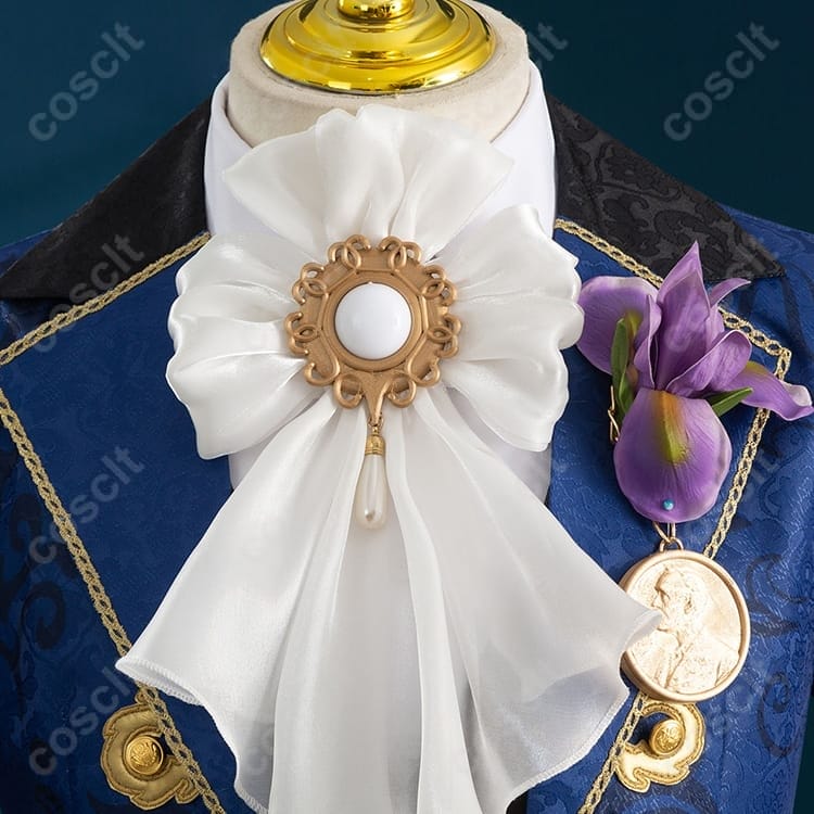 第五人格 隠者（アルヴァ・ロレンツ）遡及「始業式」コスプレ｜刺繍映えのクールシルエットで撮影・イベントに最適 - 4枚目の画像