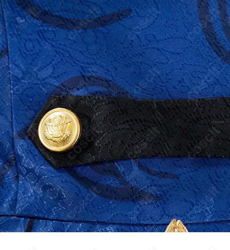 第五人格 隠者 コスプレ ボタン装飾アップ。金属調パーツの高品質感