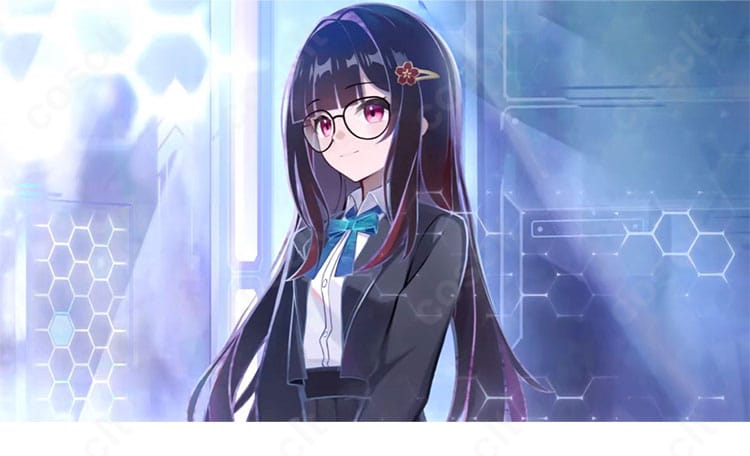 崩壊:スターレイル 花火 制服版コスプレ一式。落ち着いた配色の制服デザインとリボンが特徴の学園スタイル。