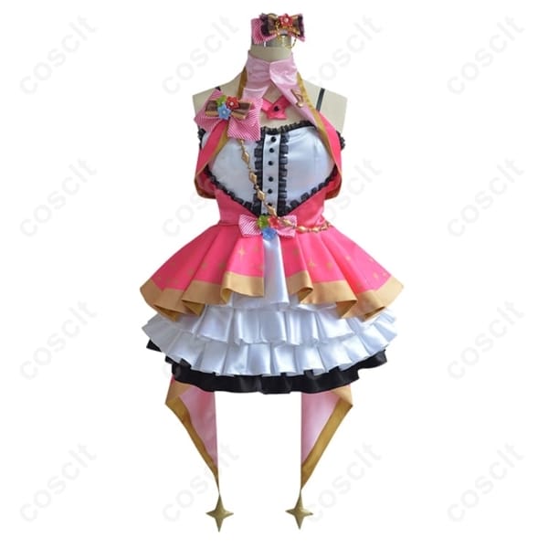 アイドルマスター シンデレラガールズ 島村卯月 ステージオブマジック 高再現コス｜軽やかで撮影・イベントに最適