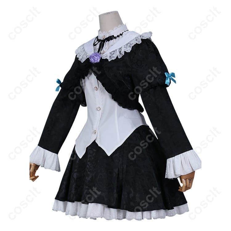 黒猫（五更瑠璃）ゴスロリ衣装｜高再現で快適、イベントと撮影で映える上品シルエット - 3枚目の画像