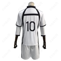 ブルーロック 御影玲王 白宝高校サッカー部ユニフォーム 高再現コスプレ｜動きやすく快適な着用感 - 2枚目の画像（サムネイル）