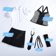 妖狐×僕SS 髏々宮カルタ 制服コスプレ衣装｜軽量で通気性良好、写真映えする上品学園ルック - 3枚目の画像（サムネイル）