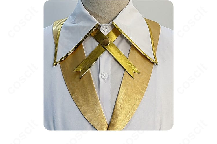 蝶ネクタイ部分のアップ。形状保持と中央装飾をリアルに再現。