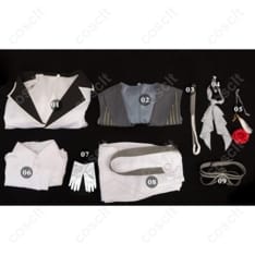 崩壊：スターレイル アルジェンティ礼装コスプレ 高再現・快適設計でイベントから撮影まで - 5枚目の画像（サムネイル）