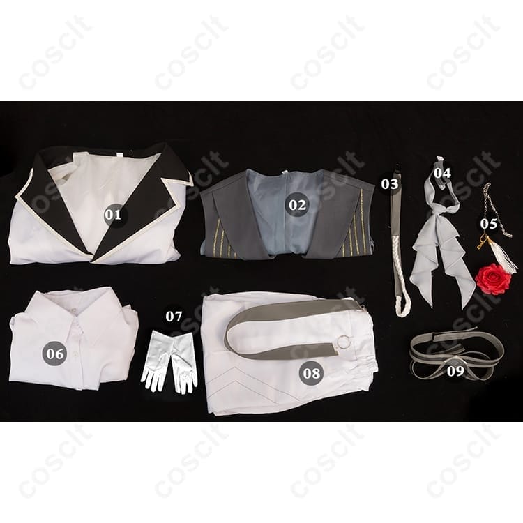 崩壊：スターレイル アルジェンティ礼装コスプレ 高再現・快適設計でイベントから撮影まで - 5枚目の画像