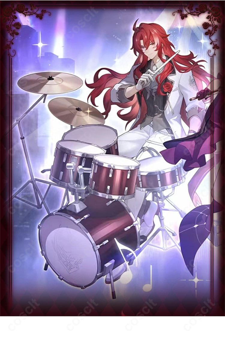 崩壊:スターレイルのアルジェンティ公式イメージに基づくキャラクタービジュアル