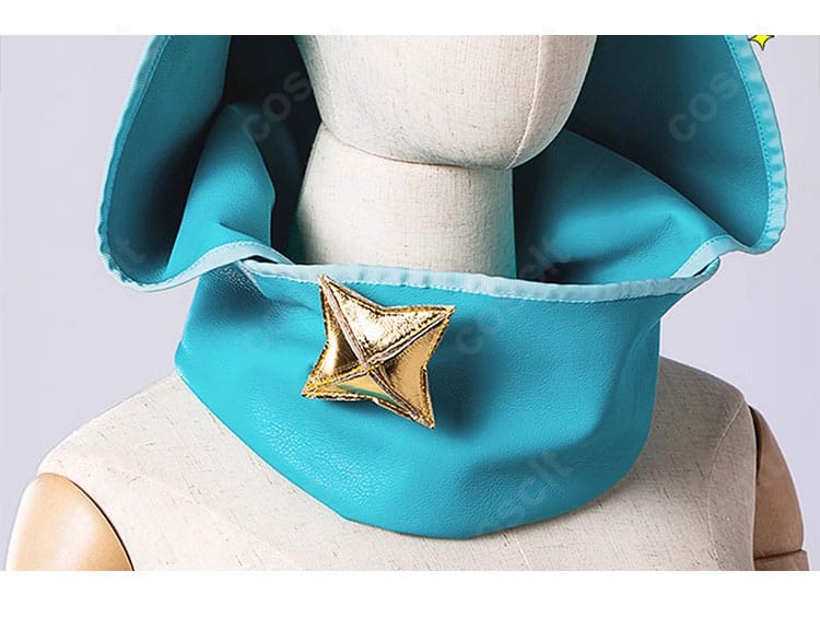 帽子の装飾ディテール。エッジの形状と飾りの配置が分かる拡大画像