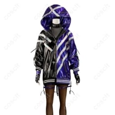 鉄拳8 麗奈 コスプレ衣装（通常衣装）高再現でクールに映える、長時間イベントも快適 - 4枚目の画像（サムネイル）