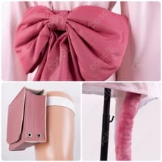 ブルーアーカイブ 百鬼夜行 クロレラ観察部 制服｜着物風セーラーで高再現、軽く通気性よくイベント向き - 6枚目の画像（サムネイル）