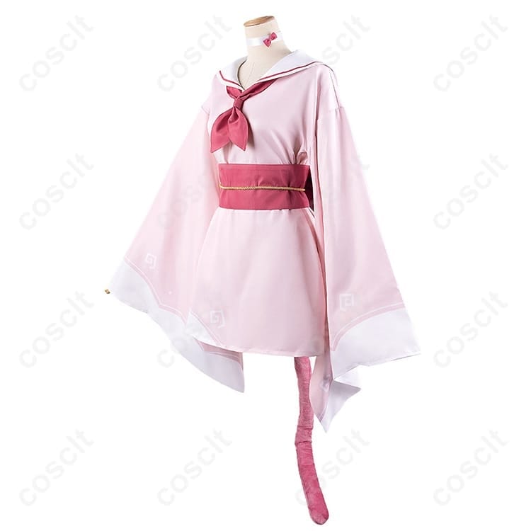 ブルーアーカイブ 百鬼夜行 クロレラ観察部 制服｜着物風セーラーで高再現、軽く通気性よくイベント向き - 2枚目の画像