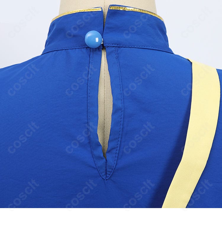 ケイエスミラクル 勝負服の背中ディテール。バックスタイルのラインと装飾