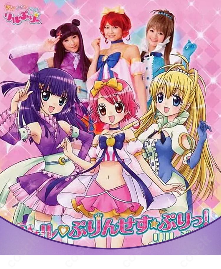 リルぷりっ 笹原名月の公式イメージを再現したコスプレ衣装の全身キャラクター風写真