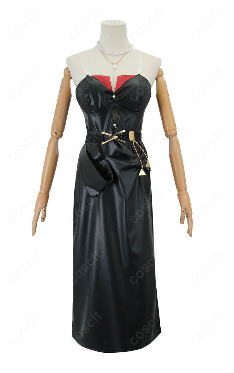 インナー（ワンピース）の正面ディテール。発色と縫製ラインがわかる近接カット。