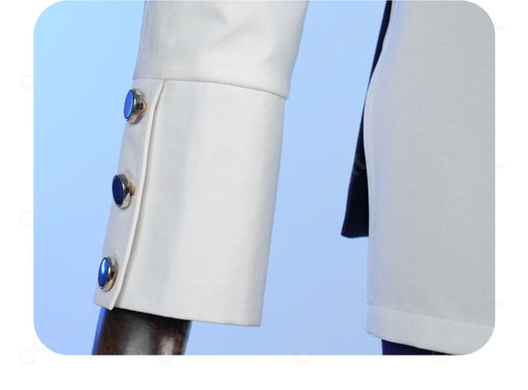 氷鷹北斗 Faraway衣装の袖口ディテール。カフスの装飾と縫製の仕上がり。