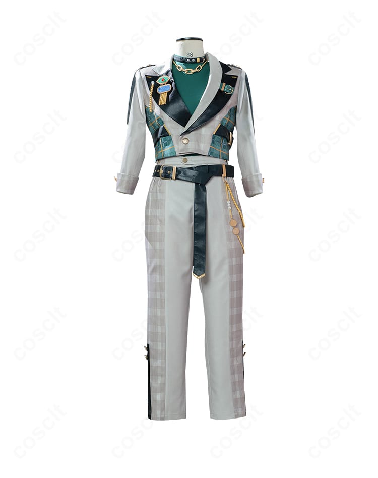 蓮巳敬人 デリジェント・グレイ コスプレ衣装の正面全身画像（フィーチャースカウト 敬人編2 MV）