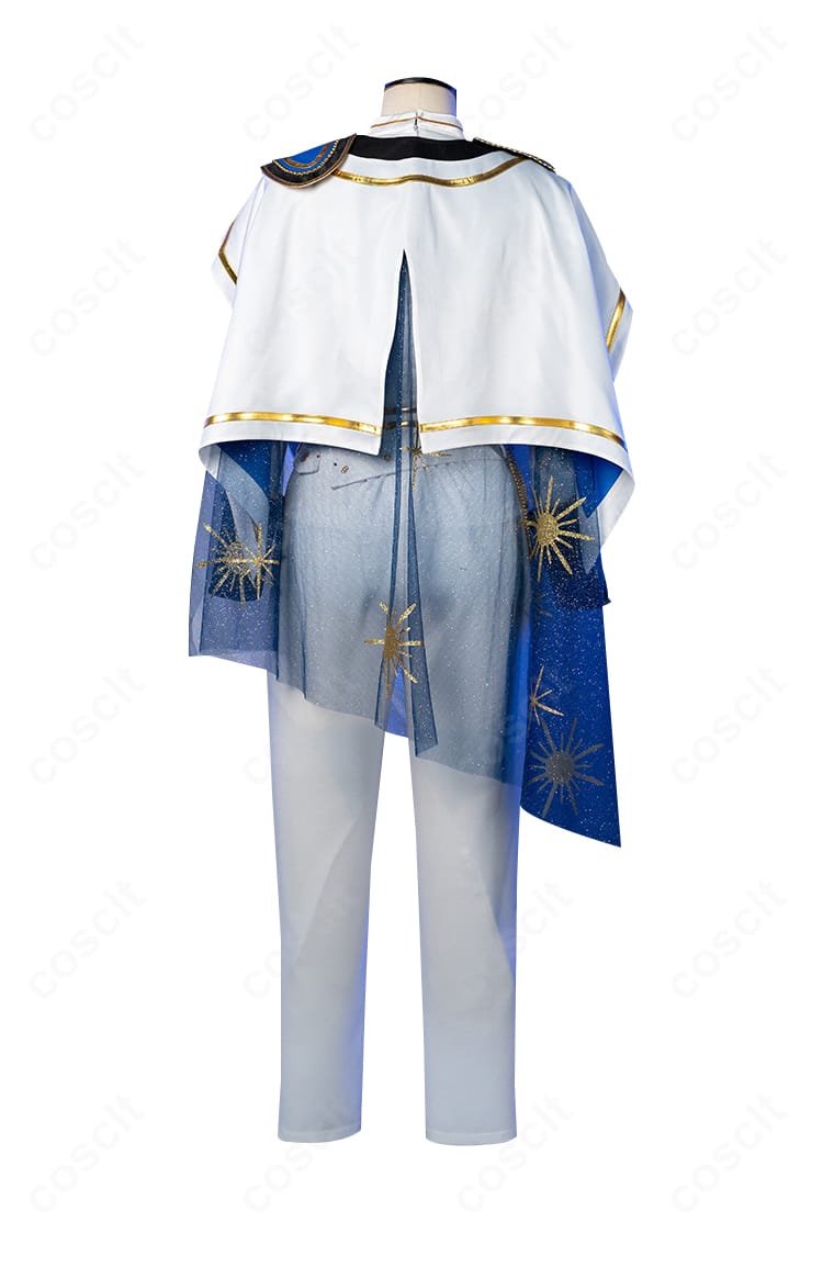 深海奏汰 ステラマリスMV衣装の背面シルエットとマントの流れ