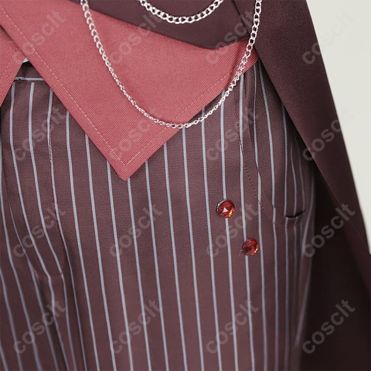 上品で着心地の良い アークナイツ アンセル 夜の喫茶店 コスプレ衣装 高再現で撮影映え - 4枚目の画像