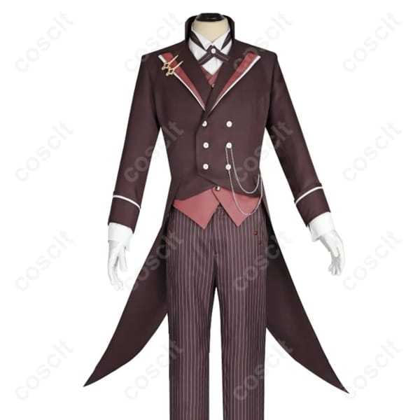 上品で着心地の良い アークナイツ アンセル 夜の喫茶店 コスプレ衣装 高再現で撮影映え