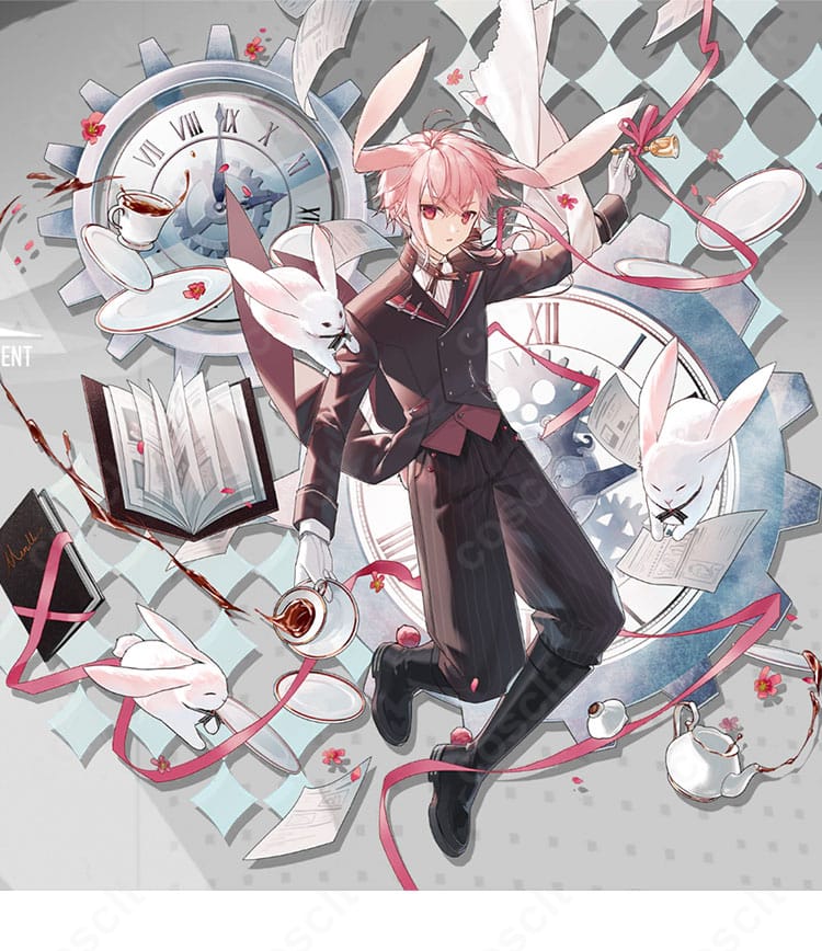 アークナイツ アンセル 夜の喫茶店 衣装のキャラクター再現イメージ