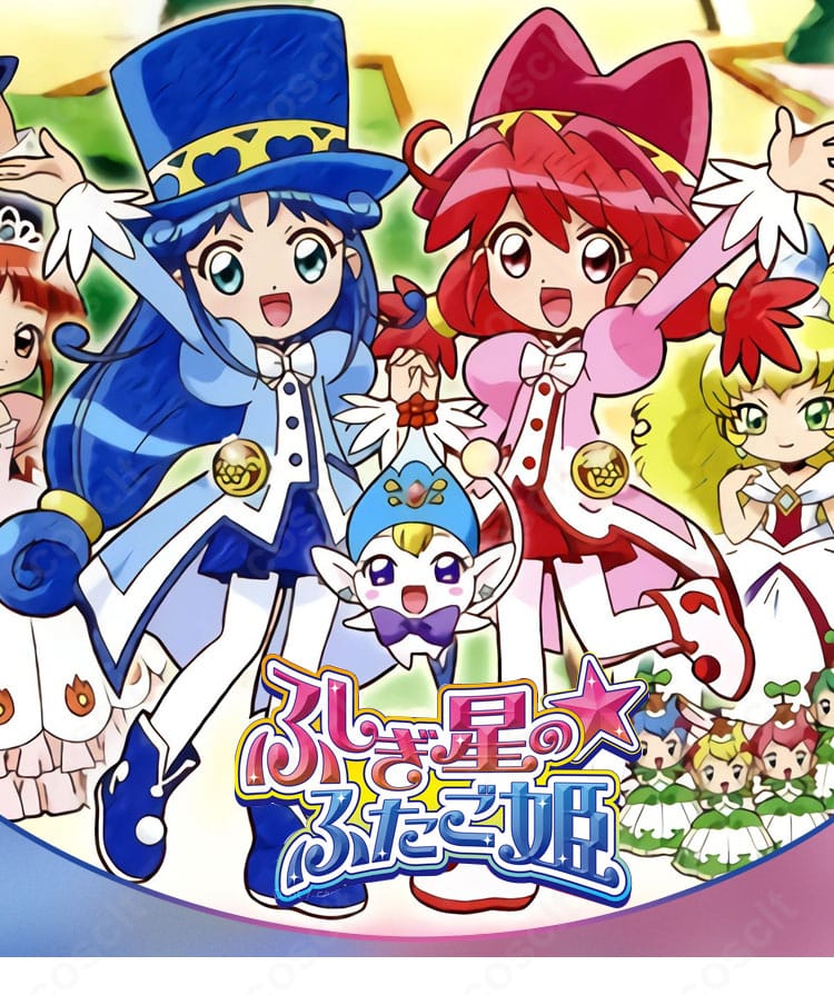 ふしぎ星の☆ふたご姫 レインのコスプレ衣装一式。役柄の特徴を押さえた高再現のプリンセスコーデ。