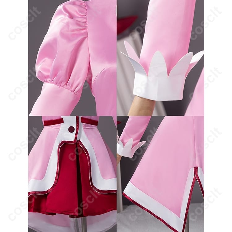 ふしぎ星の☆ふたご姫 ファイン コスプレ衣装 高再現で可愛い上品シルエット、イベントと撮影に最適 - 4枚目の画像