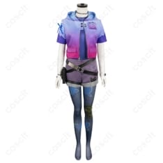 VALORANT クローヴ コスプレ衣装｜高再現×快適設計で撮影映えするタクティカルセット - 1枚目の画像（サムネイル）