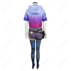 VALORANT クローヴ コスプレ衣装｜高再現×快適設計で撮影映えするタクティカルセット - 3枚目の画像（サムネイル）