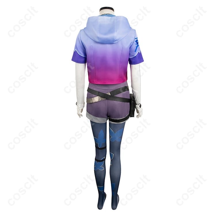 VALORANT クローヴ コスプレ衣装｜高再現×快適設計で撮影映えするタクティカルセット - 3枚目の画像