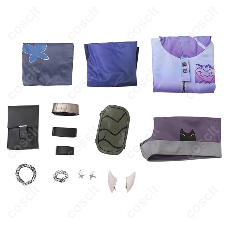 VALORANT クローヴ コスプレ衣装｜高再現×快適設計で撮影映えするタクティカルセット - 6枚目の画像