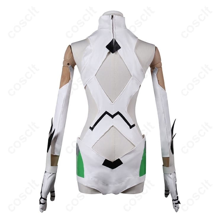 ベール（グリーンハート）女神形態レオタード 高再現で映える、快適フィットのコスプレ衣装 - 3枚目の画像