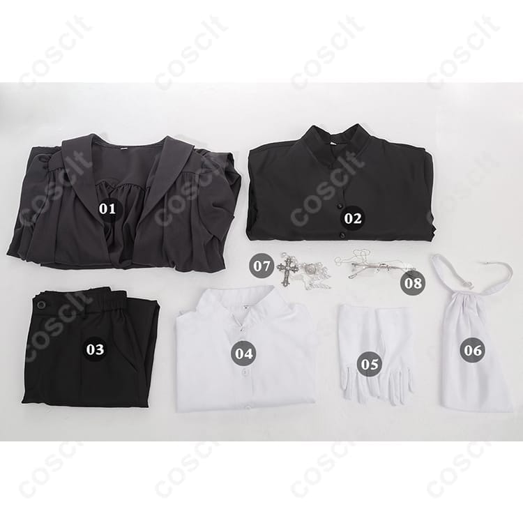 黒執事 セバスチャン寄宿学校編 コスプレ｜高再現で着心地良好、イベント・撮影に最適 - 5枚目の画像