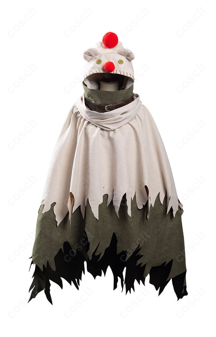 ユフィ・キサラギ コスプレ衣装 正面|モーグリマントの高再現シルエットと質感