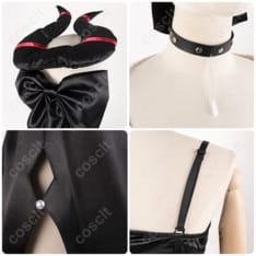鬼方カヨコ コスプレ衣装 ドレスver｜上品シルエットと快適設計でイベント映え - 6枚目の画像（サムネイル）