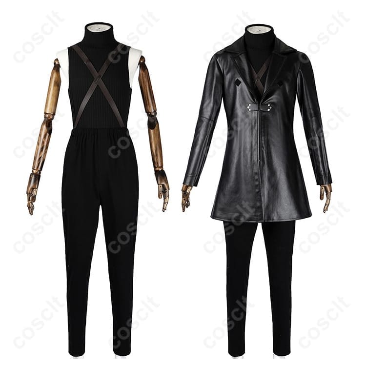 FFVIIリメイク セフィロス少年期コスプレ衣装。クールな高再現シルエットで撮影・イベントに最適 - 4枚目の画像