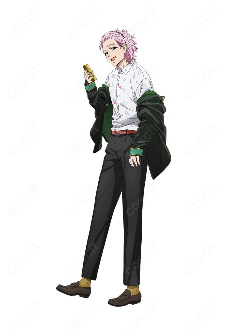 桐生三輝のコスプレ衣装一式を着用イメージで示した写真