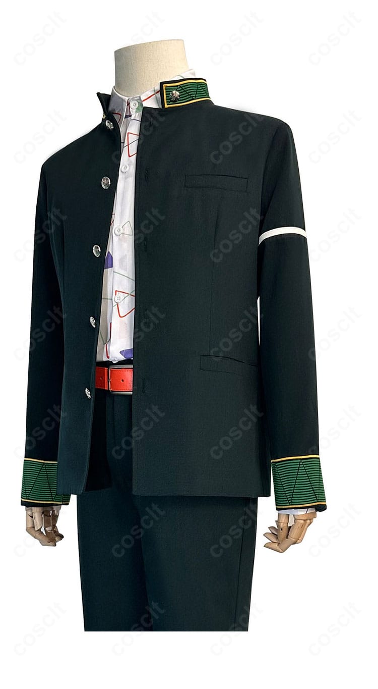 WIND BREAKER 桐生三輝 コスプレ衣装の右側面、ラインの美しさが分かる画像