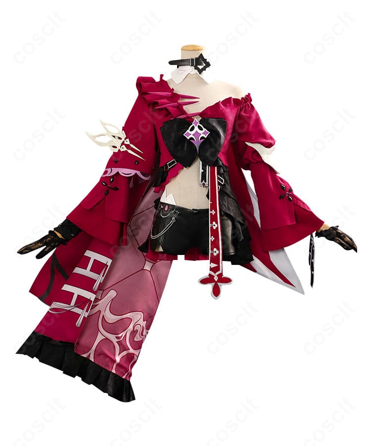 崩壊3rd セリム コスプレ衣装の正面。装飾と配色まで再現したディテール