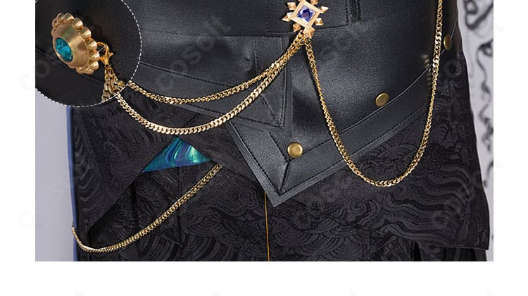 腰封クローズアップ：コルセットベルトと金属風パーツの質感