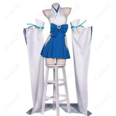 魔法少女にあこがれて マジアアズール 薄氷巫女コス｜高再現で軽やか、撮影映えする上品巫女服 - 1枚目の画像（サムネイル）