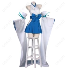 魔法少女にあこがれて マジアアズール 薄氷巫女コス｜高再現で軽やか、撮影映えする上品巫女服 - 2枚目の画像（サムネイル）