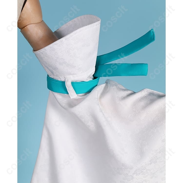 魔法少女にあこがれて マジアアズール 薄氷巫女コス｜高再現で軽やか、撮影映えする上品巫女服 - 6枚目の画像