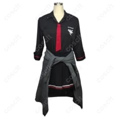 ブルーアーカイブ 旗見エリカ ゲヘナ学園制服 高再現度コスプレ｜上品でクール、長時間も快適 - 1枚目の画像（サムネイル）