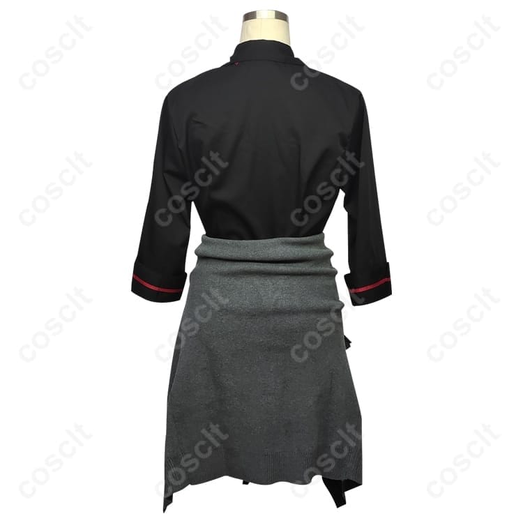 ブルーアーカイブ 旗見エリカ ゲヘナ学園制服 高再現度コスプレ｜上品でクール、長時間も快適 - 2枚目の画像