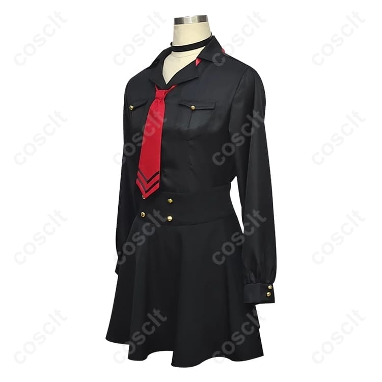 ブルーアーカイブ 元宮チアキ ゲヘナ学園制服コスプレ 高再現で撮影映え、着心地も快適 - 5枚目の画像