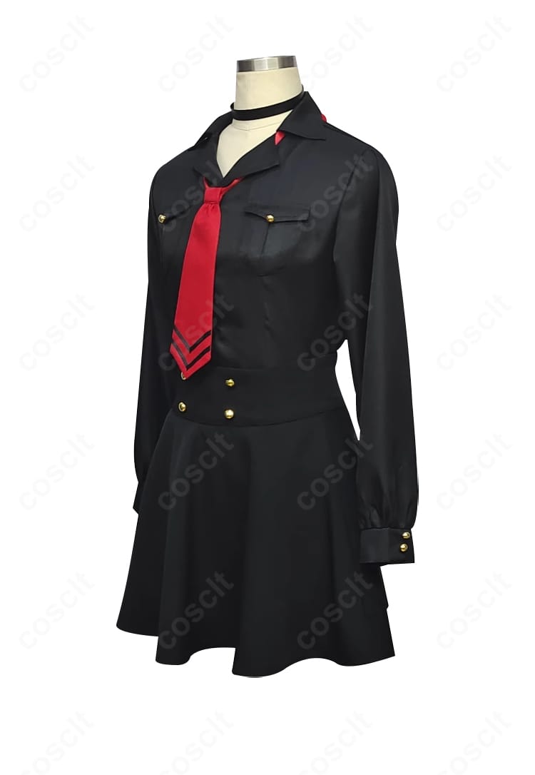 元宮チアキ コスプレ衣装のシャツ袖とサイド装飾のクローズアップ。袖口の仕立てと装飾の質感を確認できる画像。