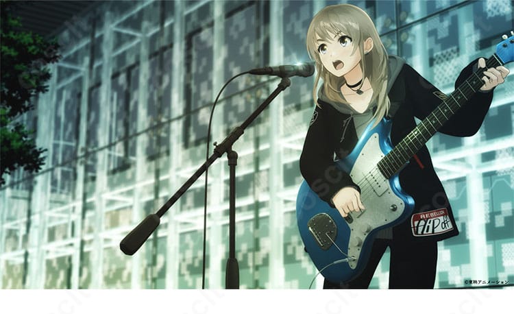 ガールズバンドクライ 河原木桃香のコスプレ衣装一式。コート&パーカーでキャラクターの雰囲気を忠実に再現。