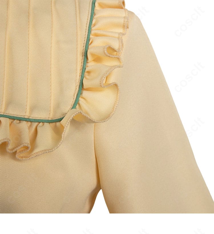 マンハッタンカフェ私服コスの肩・袖口装飾ディテール。端正なカフスと生地のハリ感を強調